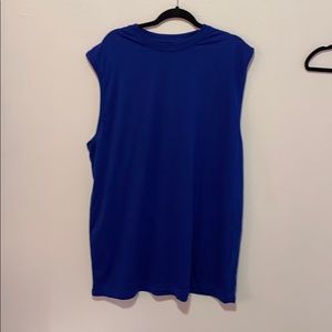 Men’s Blue tank top, size 5XL